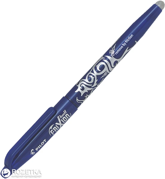 Ручка гелева Pilot BL-FR-7-L Frixion Ball Синя 0.7 мм синій корпус X05363 (4902505322723) - Фото 1 Ручка гелева Pilot BL-FR-7-L Frixion Ball Синя 0.7 мм синій корпус X05363 (4902505322723) - зображення 1