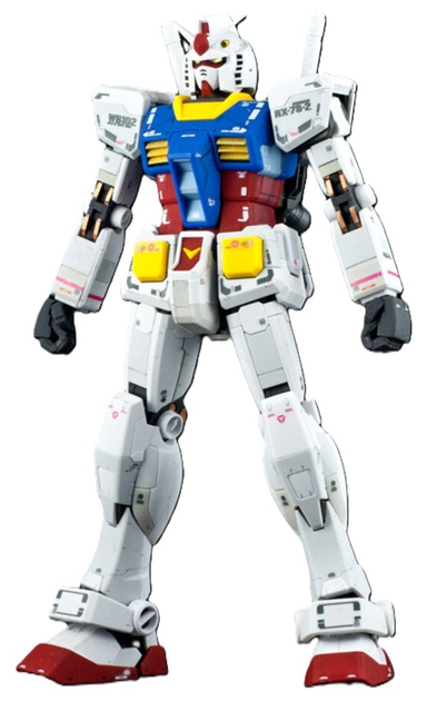 Модель для складання Bandai Real Grade RX-78-2 Gundam Bl 1:144 (4573102615947) - зображення 1