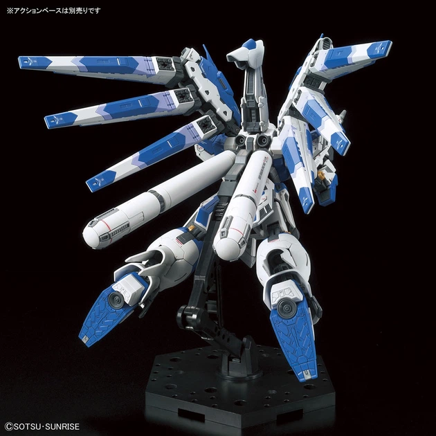 Модель для складання Bandai Real Grade RX-93-V2 HI-V Gundam 1:144 (4573102619150) - зображення 9