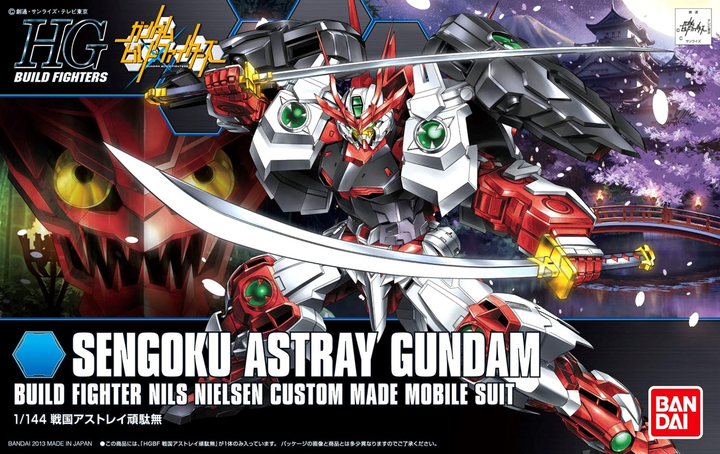 Model do składania Bandai HGBF Sengoku Astray Gundam Gun57719 1:144 (4573102577191) - obraz 2