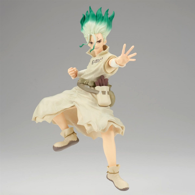 Figurka kolekcjonerska Banpresto Dr.Stone Figure Of Stone World Senku Ishigami II 15 cm (4983164196665) - obraz 2