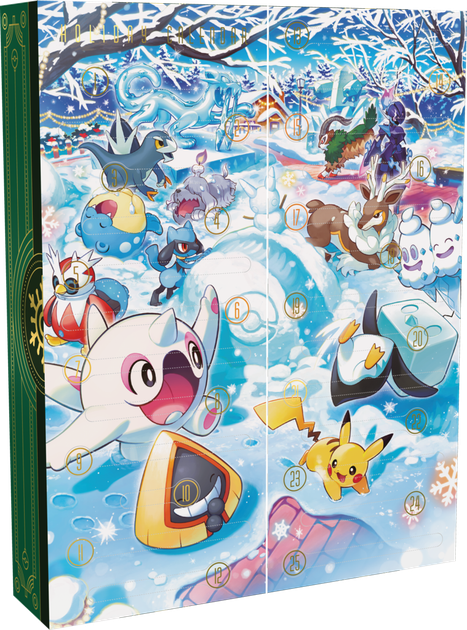 Kalendarz adwentowy Pokemon Company International Pokemon TCG Holiday Calendar 2024 (edycja angielska) (0820650858291) - obraz 2