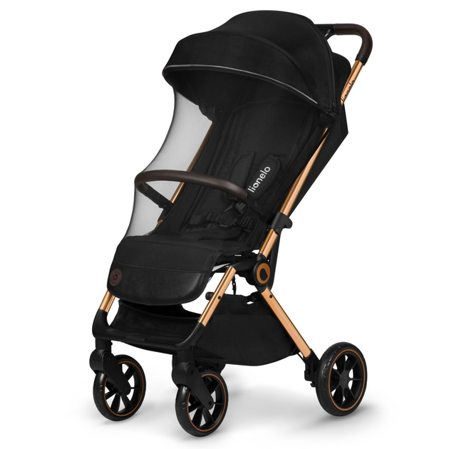 Прогулянкова коляска Lionelo Cloe чорна Onyx (5903771703994) - зображення 4