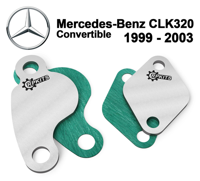 Заглушка клапана EGR Mercedes-Benz CLK320 Convertible 1999 - 2003 - зображення 1