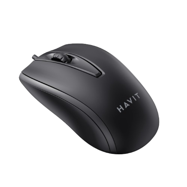 Мишка дротова Havit HV-MS871 чорний - изображение 2