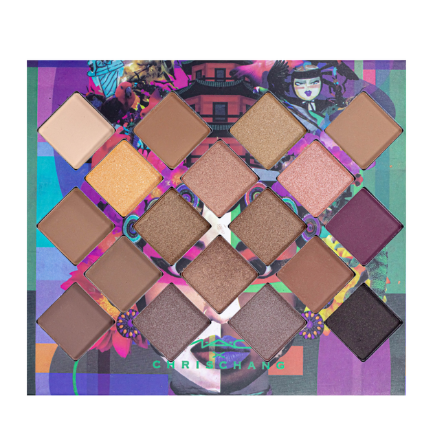 Палетка тіней для повік MAC Chris Chang Matte Eyeshadow Palette 18 відтінків - Фото 2 Палетка тіней для повік MAC Chris Chang Matte Eyeshadow Palette 18 відтінків - изображение 2