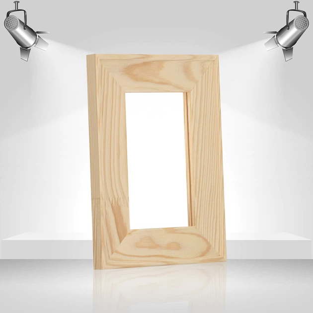 Подрамник для холста 18х24 (43х18 сосна срощенная) EmojiFrame - Фото 4 Подрамник для холста 18х24 (43х18 сосна срощенная) EmojiFrame - изображение 4