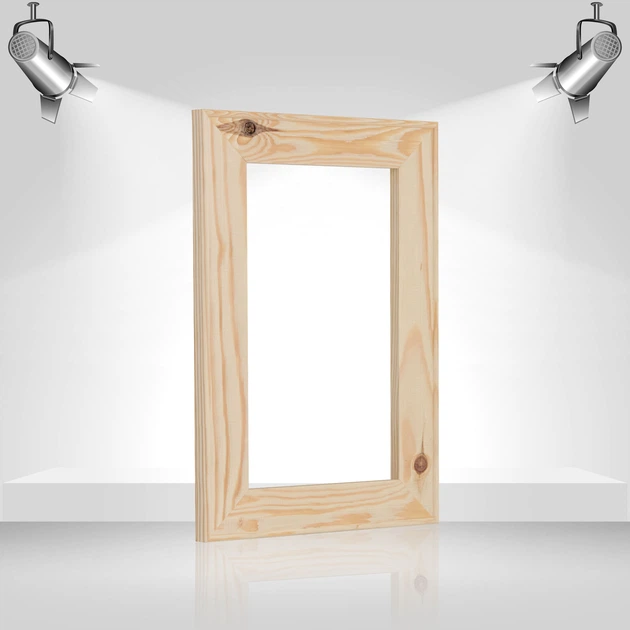 Подрамник для холста 25х38 (43х18 сосна цельная с сучком) EmojiFrame - Фото 4 Подрамник для холста 25х38 (43х18 сосна цельная с сучком) EmojiFrame - изображение 4