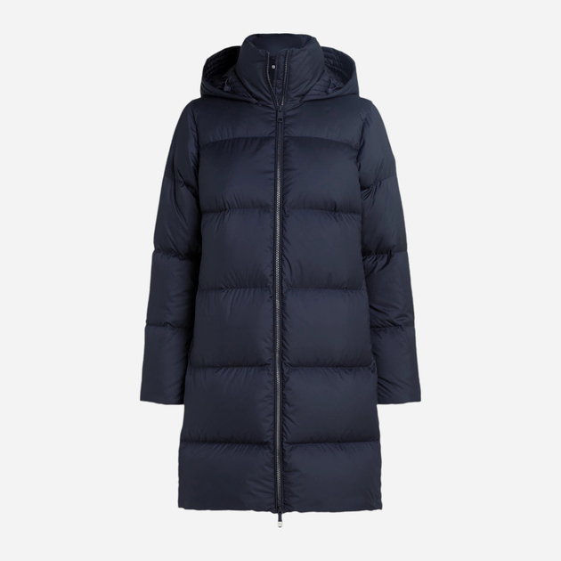 Куртка зимова довга жіноча Tommy Hilfiger WW0WW43583-DW5 XL Темно-синя (8720637932704) - зображення 6