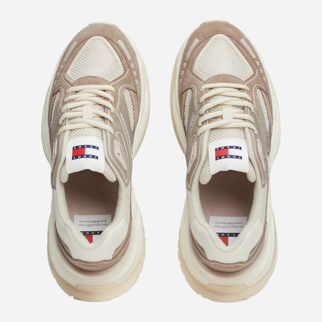 Sneakersy damskie do kostki Tommy Hilfiger EN0EN02620-RBK 40 Beżowe (8720637455463) - obraz 3