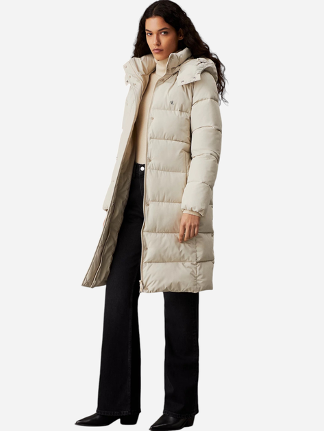 Kurtka zimowa damska pikowana Calvin Klein J20J224104-PD7 S Mleczna (8720639432059) - obraz 3