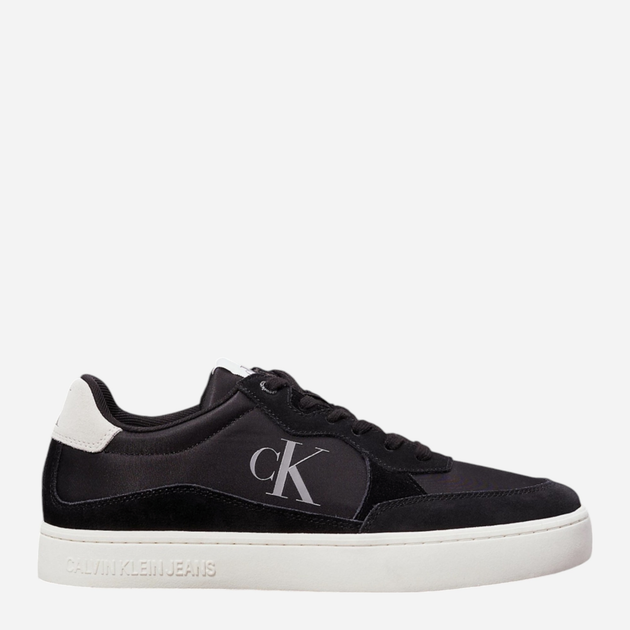 Sneakersy męskie zamszowe Calvin Klein YM0YM01100-0GM 42 Czarne (8720639483877) - obraz 1