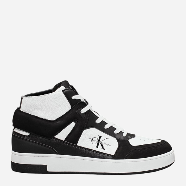 Чоловічі снікери Calvin Klein YM0YM01109-0GM 42 Чорний/Білий (8720639484690) - зображення 1