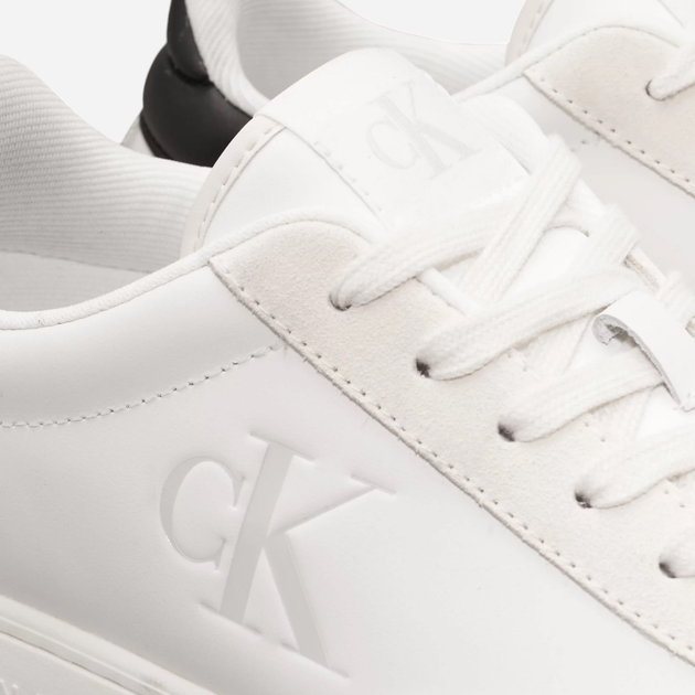 Sneakersy damskie skórzane Calvin Klein YW0YW01611-01W 38 Białe (8720639485413) - obraz 6