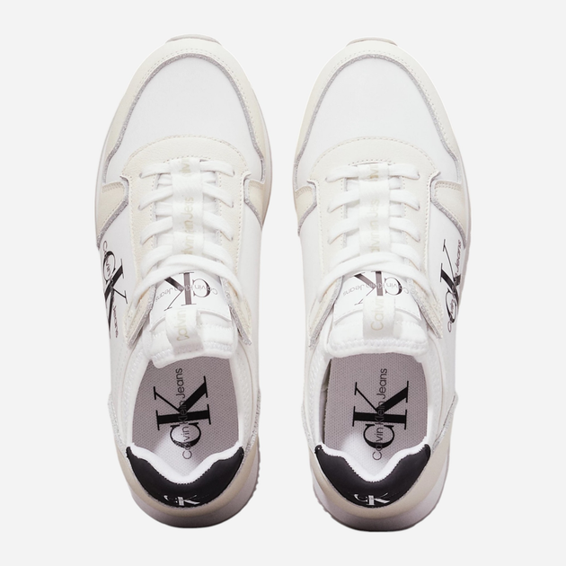 Buty sportowe damskie Calvin Klein YW0YW01616-01W 37 Białe (8720639476978) - obraz 4