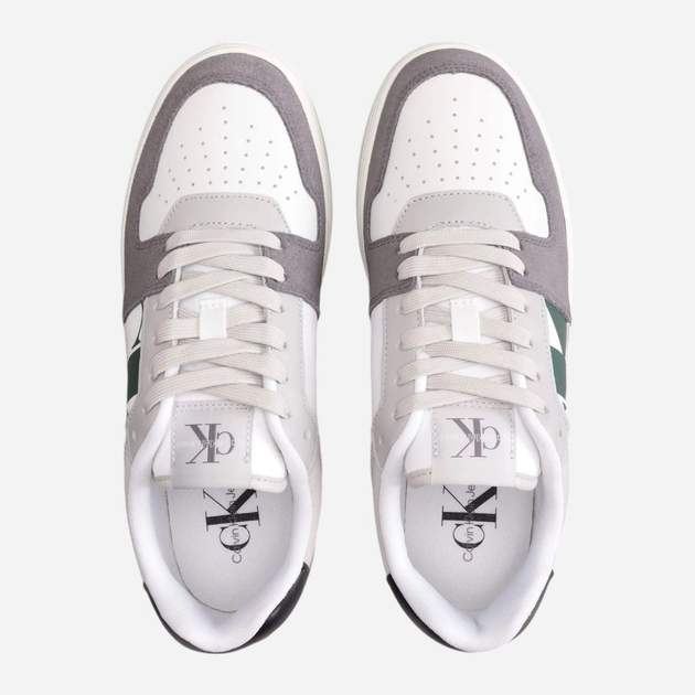 Чоловічі снікери Calvin Klein YM0YM01093-01V 42 Білий/Сірий (8720639481408) - зображення 3