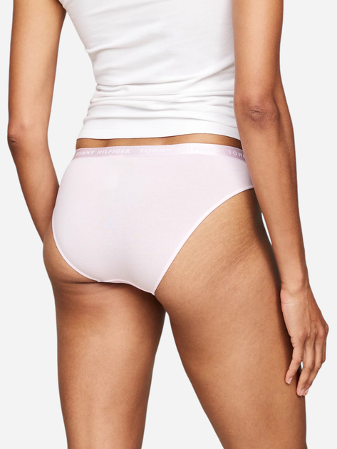 Zestaw damskich majtek typu figi 3 szt Tommy Hilfiger UW0UW04329-0VW XS Wielokolorowy (8720637193280) - obraz 5