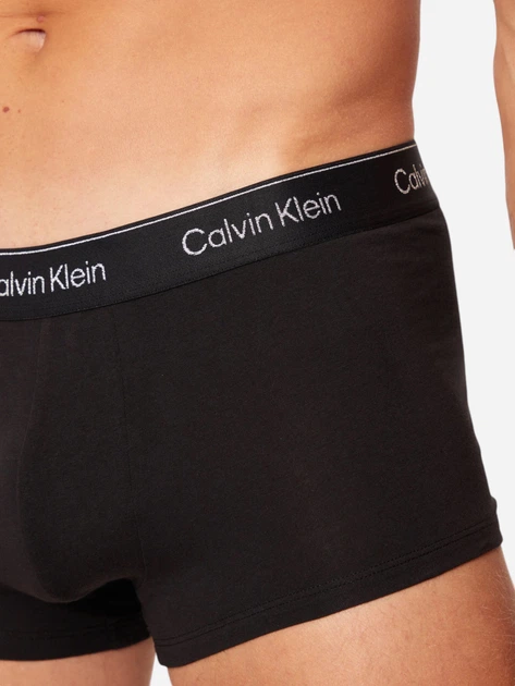 Zestaw majtek męskich typu bokserki 3 szt Calvin Klein Underwear 000NB4076A-Q6A XL Czarny (8720639724307) - obraz 4