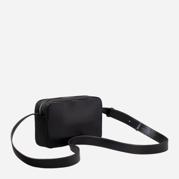 Torebka crossbody damska mała Calvin Klein K60K612555-BEH Czarna (8720639577880) - obraz 3