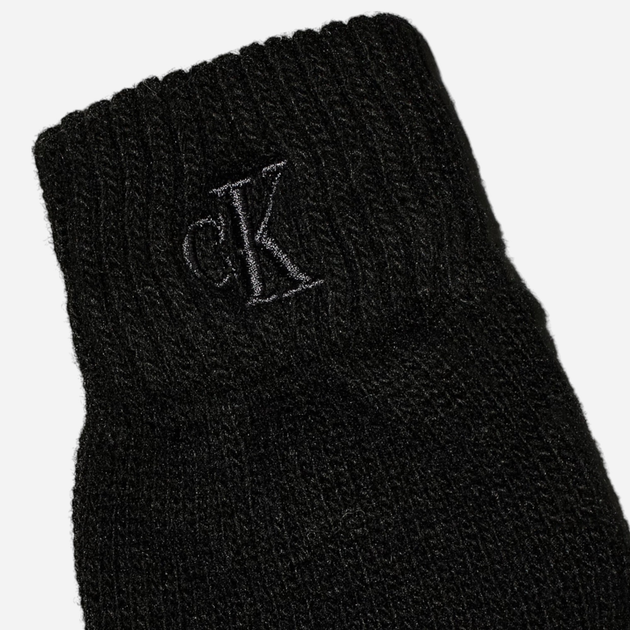Rękawiczki z pięcioma palcami męskie Calvin Klein K50K512462-BEH Czarne (8720639557950) - obraz 3