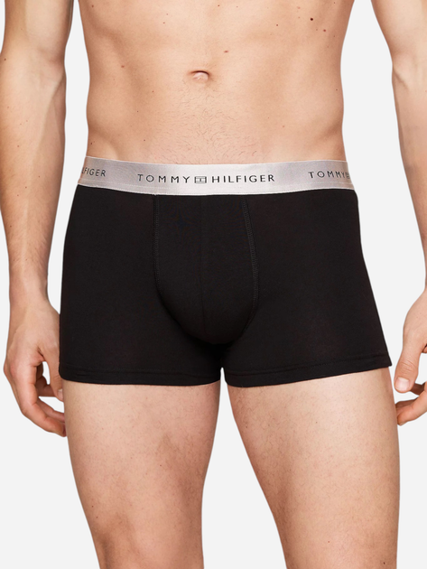 Набір трусів-боксерів чоловічих 3 шт Tommy Hilfiger UM0UM03411-0UH M Чорний (8720637171547) - зображення 3