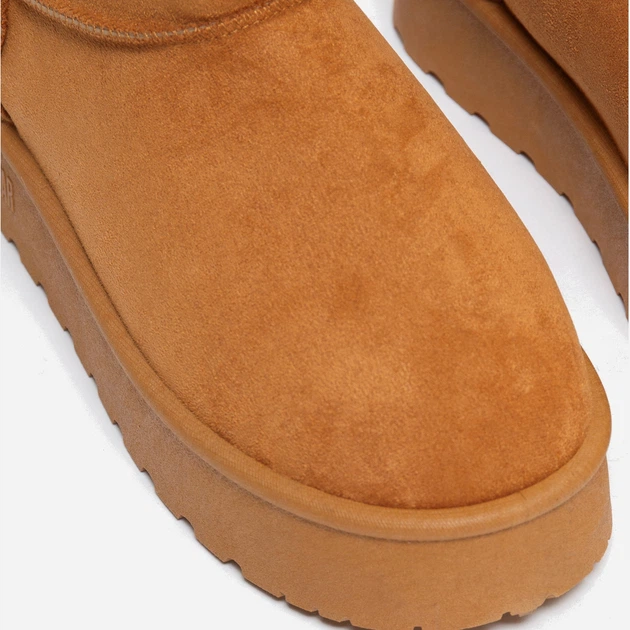 Śniegowce mukluki damskie na platformie Big Star Oo274896 802 40 Brązowe (5900714803247) - obraz 3