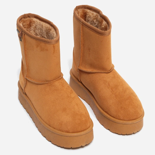Śniegowce mukluki damskie na platformie Big Star Oo274896 802 39 Brązowe (5900714803230) - obraz 2