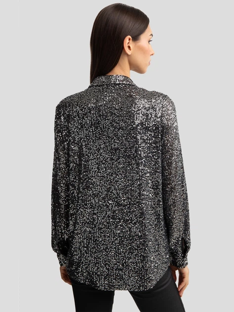 Koszula damska Big Star Solea 904 M Srebrna (5900714794873) - obraz 2