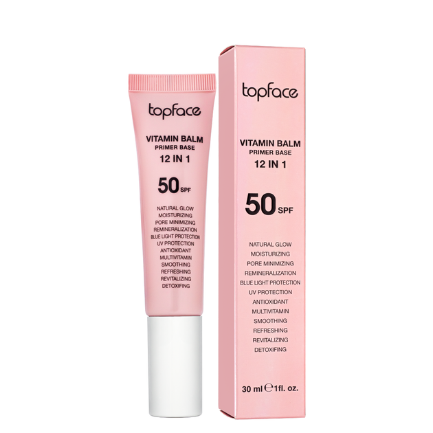 База праймера под макияж topface Vitamin Balm Primer Base 12 в 1 30 мл (PT473) - Фото 1 База праймера под макияж topface Vitamin Balm Primer Base 12 в 1 30 мл (PT473) - изображение 1