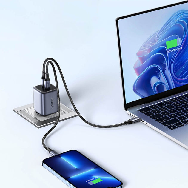 Зарядний пристрій UGREEN CD294 Nexode 45W Charger (90573) - Фото 4 Зарядний пристрій UGREEN CD294 Nexode 45W Charger (90573) - зображення 4