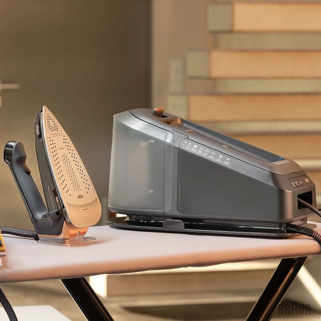 Прасувальна система BRAUN IS 7286BK SS + Прасувальна дошка BRAUN IB 3001 BK (комплект) - зображення 16