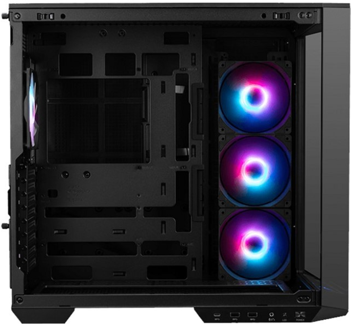 Obudowa MSI MAG PANO 100R PZ Black (306-7G26R21-HH9) - obraz 3