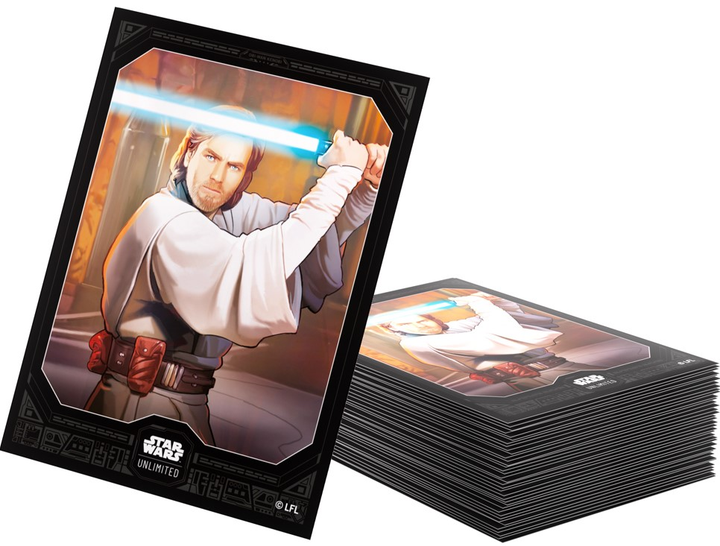 Koszulki na karty Gamegenic Star Wars Unlimited Art Sleeves: Obi-Wan Kenobi (4251715416631) - obraz 4