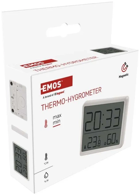 Цифровой термометр с гигрометром EMOS E6210 - Фото 12 Цифровой термометр с гигрометром EMOS E6210 - изображение 12