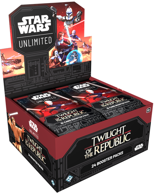 Zestaw kart Rebel Star Wars Unlimited Twilight of the Republic Booster Box (edycja angielska) 24 szt. (0841333122232) - obraz 1