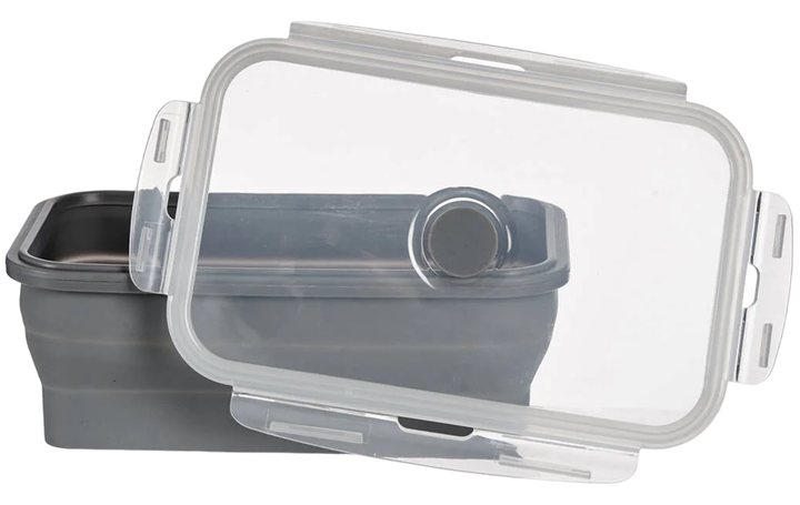 Lunchbox Kinvara silikonowy z pokrywką 1200 ml (8430852816078) - obraz 4