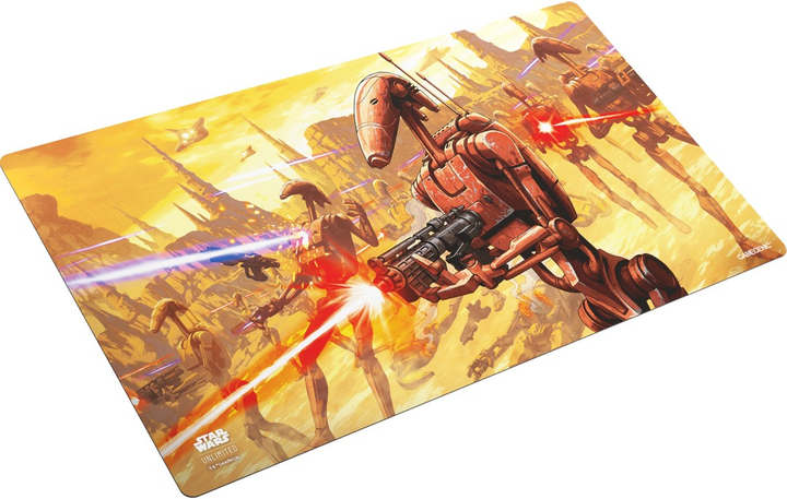 Ігровий килимок Gamegenic Star Wars Unlimited: Battle Droids (4251715416761) - зображення 1