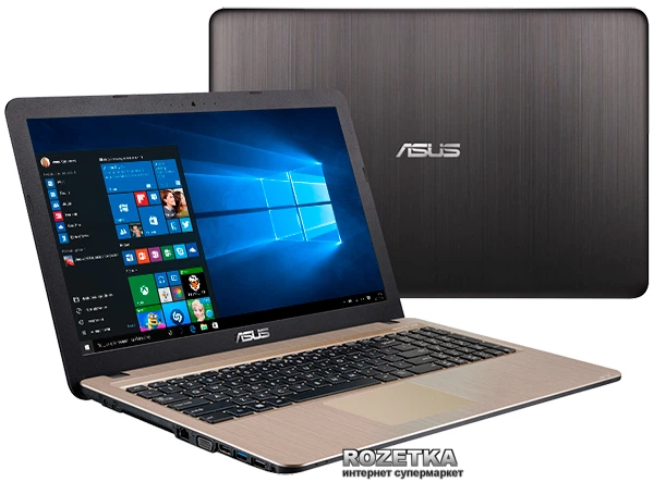 Ноутбук ASUS X540SA (X540SA-XX010D) Chocolate Black – фото, отзывы