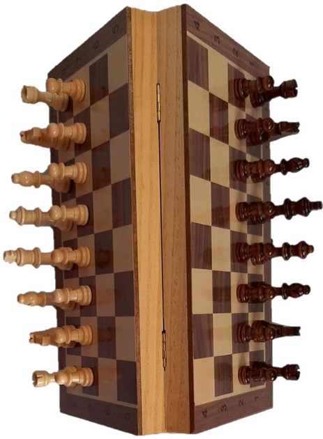 Szachy W&K Królewskie Drewniane 29 cm (5907608914140) - obraz 4