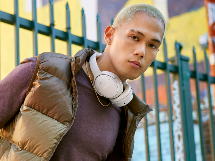 Słuchawki Bose QuietComfort Headphones White Smoke (884367-0200) - obraz 8