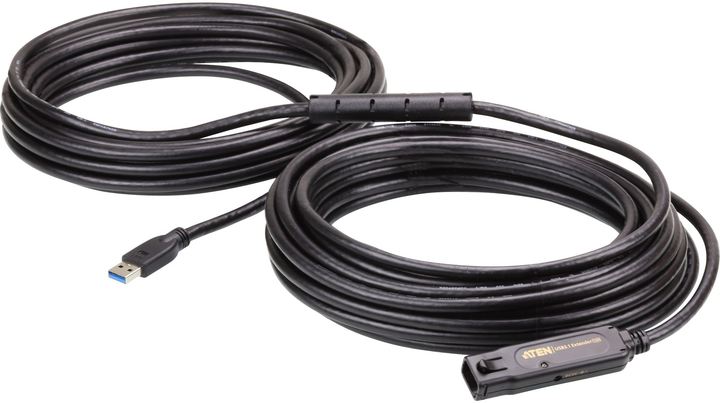 Kabel ATEN UE3310 USB 3.1 Gen1 Extender Cable 10 m Black - obraz 3