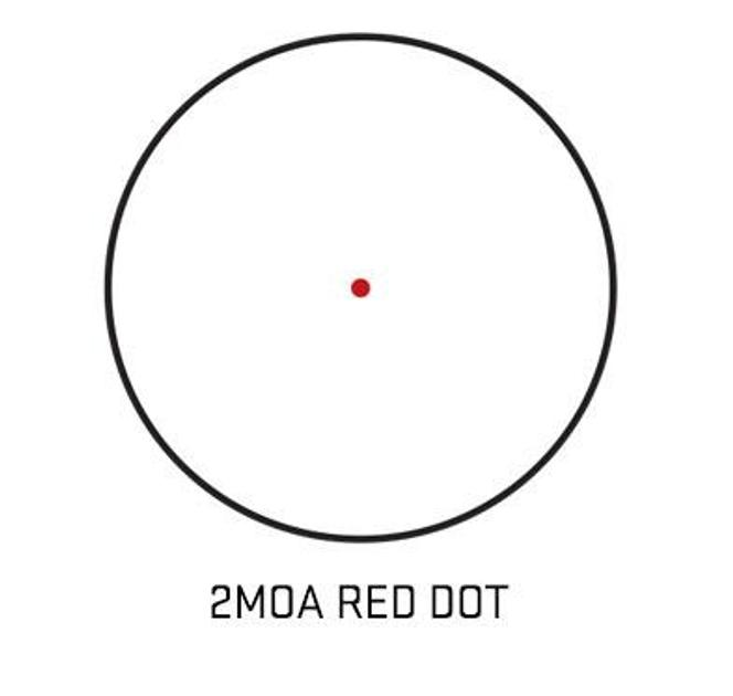 Коллиматор прицел коллиматорный SIG SAUER Optics ROMEO 5,1x20MM, 2 MOA RED DOT, 0.5 MOA ADJ, M1913, BLACK - изображение 2