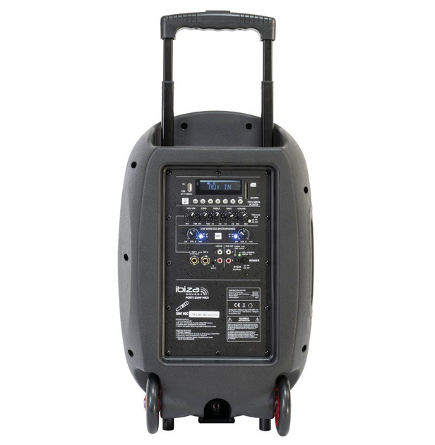 Портативна активна акустична система IBIZA PORT12 UHF MKII TWS RMS 350W - зображення 6