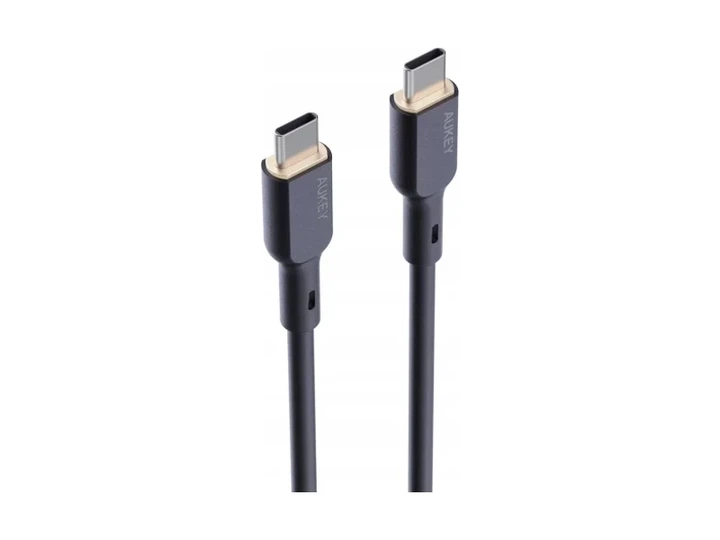 Кабель AUKEY Type-C/Type-C 100W 1.8m (CB-SCC102) чорний - изображение 3