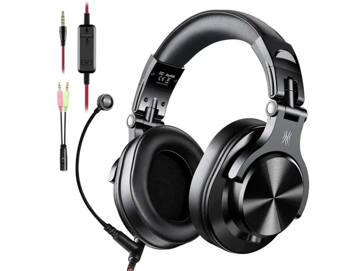 Навушники OneOdio Fusion A71 з мікрофоном black - Фото 1 Навушники OneOdio Fusion A71 з мікрофоном black - зображення 1