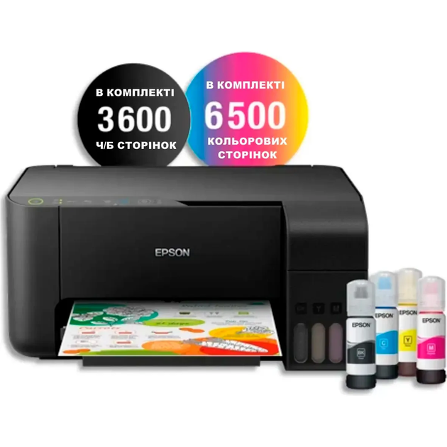 Многофункциональное устройство Epson ECOTANK L3210 (C11CJ68401) - изображение 7