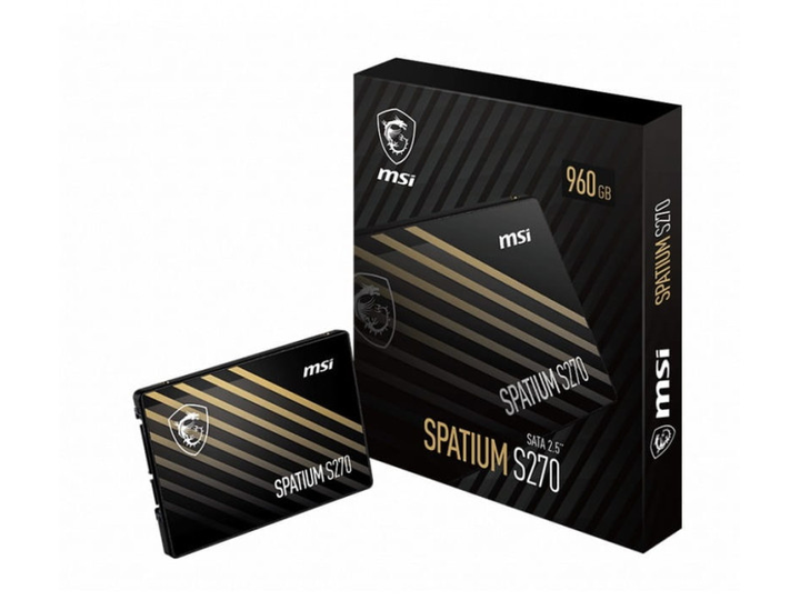 SSD накопичувач MSI Spatium S270 960 GB (S78-440P130-P83) - изображение 5