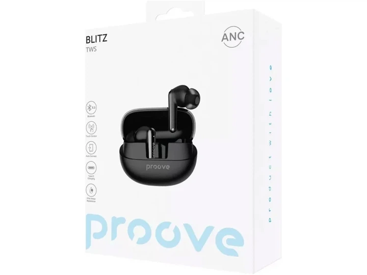 Навушники TWS Proove Blitz Black (TWBL00010001) - изображение 4