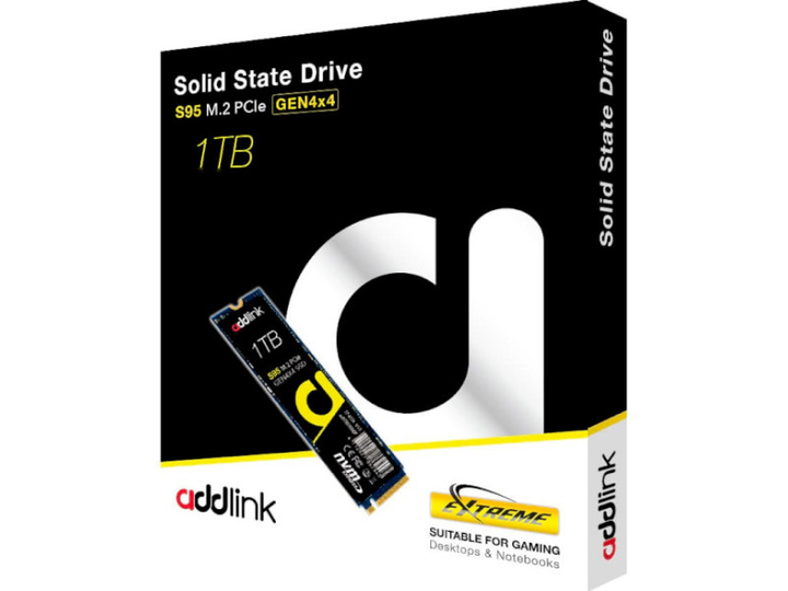 SSD накопичувач ADDLINK S95 1 TB (ad1TBS95M2P) - изображение 2