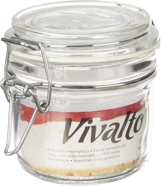 Słoik Vivalto z pokrywką 180 ml (8430852358653) - obraz 1